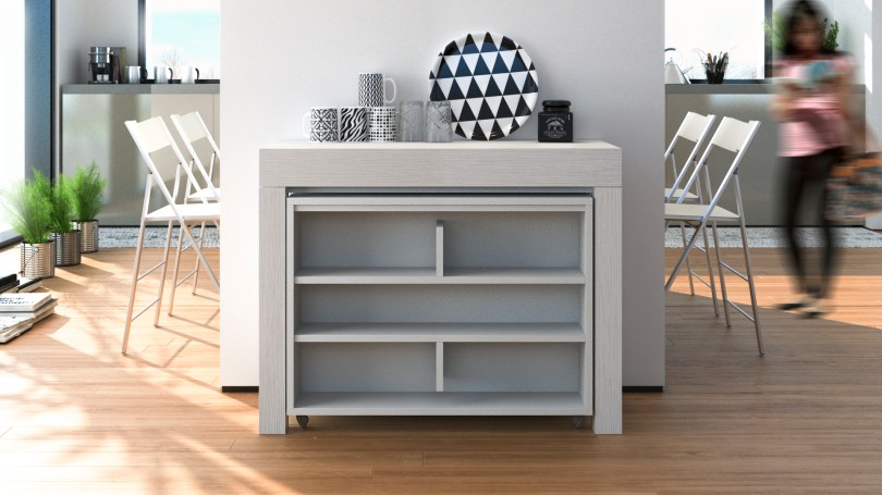 Maya 95XL table console extensible